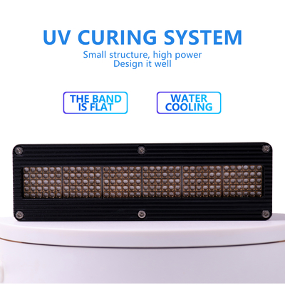 UVA UV LED Curing System Mengalihkan Peredupan Sinyal 0-600W AC220V 10w / Cm2